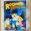 HZ1403;หนังสือการ์ตูนROCKMAN,ร็อคแมน เล่มเดียวจบมิตรไมตรี เป็นคลื่น โดนน้ำ กระดาษไม่ติด