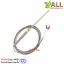 Thermocouple เซนเซอร์วัดอุณหภูมิ K-Type 0-400C ตัวเซนเซอร์ ยาว 10 เซนติเมตร สายโลหะถักยาว 2 เมตร