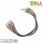 สายไฟ จัมเปอร์ PH2.0MM pitch terminal line สายแพ ระยะห่าง 2.0mm หัวต่อแบบคู่ 10 เส้น