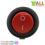 สวิตช์เปิดปิด KCD1-105N Rocker Switch Round Red 250V 6A สีแดง