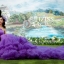 **พรีออเดอร์** PW081 ชุดถ่ายพรีเว็ดดิ้ง (pre wedding dress) ชุดแฟนตาซีชายหญิง "ธีมสีม่วง"