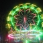 ไฟงานวัด LED สีเขียว (ไฟนิ่งไม่กระพริบ), หลอด T8 สี