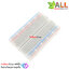 บอร์ดทดลอง Breadboard 400 holes