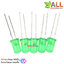LED ขนาด 5mm สีเขียว จำนวน 5 ดวง