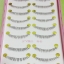 HX-2# ขนตาล่าง เอ็นใส(ขายปลีก) 10 คู่