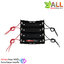 รางถ่าน 18650 4 ก้อนแบบแยกอิสระ battery cartridges with 8 lines independent output 3.7V