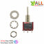 สวิตย์โยก 3 ทาง 6 ขา toggle switch MTS-223 250V 3A สีแดง