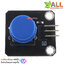 โมดูลสวิช์กดติดปล่อยดับ Button switch module for Arduino สีน้ำเงิน