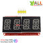 0.54 inch 4-bit 14-Segment Alpha-numeric LED I2C driver HT16K33 จอ LED สีแดง 4 หลัก 0.54 นิ้ว ไดรเวอร์ HT16K33 สำหรับ Arduino