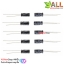 ตัวเก็บประจุ Capacitor 10uF 50V จำนวน 10 ชิ้น