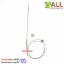 Thermocouple เซนเซอร์วัดอุณหภูมิ K-Type 0-400C ตัวเซนเซอร์ ยาว 20 เซนติเมตร สายโลหะถักยาว 2 เมตร