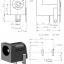 DC Jack socket 5.5x2.5mm 5.5x2.1mm