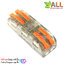 ขั้วต่อสายไฟ 2 คู่ terminal 250V 32A pct-222 2p