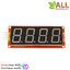 โมดูลแสดงค่าตัวเลข 4 หลัก Four digital tube module LED display 74HC595 ขนาด 0.80 นิ้ว