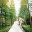 **พรีออเดอร์**รหัส PW053 ชุดถ่ายพรีเว็ดดิ้ง (pre wedding dress) ชุดแฟนตาซีชายหญิง "ธีมสีขาวพีช"