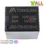Relay 12V สำหรับควบคุมไฟ 125VDC 20A 14VDC 20A
