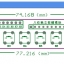 โมดูลสวิตช์ 8 ปุ่ม แบบ low level output พร้อมไฟแสดงผล LED