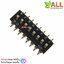 dip switch 2.54mm patch SMT SMD toggle switch สวิตช์แบบ DIP SMD 8 ช่อง