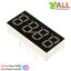7 Segment 0.36 นิ้ว Common Cathode 4 digit Red ไฟ 7 segment 0.36 4 หลัก สีแดงแบบไฟลบร่วม 3461AH