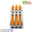 ขั้วต่อสายไฟ 3 เส้น terminal block สีส้ม 3p