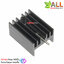 แผ่นระบายความร้อน IC Transistor TO-220 heat sink radiator black with pin 20x15x11mm