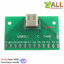 USB breakout TYPE-C ตัวเมีย female test board USB 3.1 type c with PCB board 24P connector