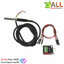 DS18B20 เซนเซอร์วัดอุณหภูมิแบบกันน้ำ DS18B20 Full Waterproof Temperature Sensor Water Temperature Sensor ยาว 1 เมตร