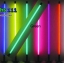 ไฟงานวัด LED สีเขียว (ไฟนิ่งไม่กระพริบ), หลอด T8 สี