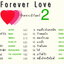 CD,Forever Love 2 รักตราบนิรันดร์(รวมเพลงไทย)