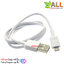 สาย Micro USB อย่างดี จ่ายกระแส 3A ยาว 70cm สีขาว สำหรับ Arduino ESP8266 ESP32 Nodemcu