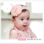 ผ้าคาดผมPOPKIDนำเข้าสไตล์เกาหลีประดับดอกไม้