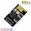 ESP8266 ESP-01 โมดูล Wi-Fi ESP8266 ESP-01 รุ่นใหม่ สีดำ