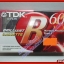 เทปเปล่า เทปคาสเซ็ทเปล่า TDK ยาว60นาที อยู่ในซีล