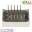 7 Segment 0.36 นิ้ว Common Cathode 3 digit Red ไฟ 7 segment 0.36 3 หลัก สีแดงแบบไฟลบร่วม 3361A / 3631A
