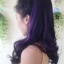 K307 หางม้า เเบบผูก ไฮไลท์สีม่วง ทรงผมสวยดูเป็นธรรมชาติคะ