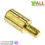 น็อตทองเหลือง NUT M2 ขนาด 5+3mm