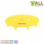 Paddle Whee 75mml ship porous plastic round สีเหลืองส้ม