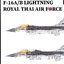 DECAL 1/72 F-16 A/B LIGHTING ROYAL THAI AIR FORCE