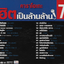 DVD Karaoke,คาราโอเกะ ฮิตเป็นล้านล้าน 7 มหาศาลเพลงฮิต มโหฬารความนิยม ของคนชอบร้อง(ดีวีดี คาราโอเกะ)(2560)