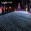 ไฟตาข่าย LED สีขาว ขนาดเล็ก 1.5x1.5 ม.