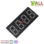 7 Segment 0.36 นิ้ว common cathode 4 digit Red ไฟ 7 segment 0.36 4 หลัก สีแดงแบบไฟลบร่วม 3461A