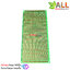 PCB แผ่นปริ้นอเนกประสงค์ pcb 10x22cm แบบ 1 ด้าน