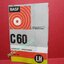 BASF C60 เทปเปล่าใช้งานแล้ว (เทปเปล่ายุคเก่า หายาก สำหรับโชว์อดีต) (พิจารณาก่อนสั่งซื้อ ไม่มีตลับเทป มีแต่ปกกับกล่อง)