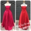 ชุดราตรียาวสีแดง