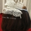 MAI05 มงกุฎผีเสื้อตัวใหญ่สีเงิน (งาน handmade)**สินค้ามีจำกัดในเเต่ละล๊อต**