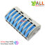 Terminal block quick fix ขั้วต่อสายไฟร่วม 8 ช่อง 250V 32A 8p
