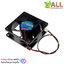 พัดลมระบายความร้อน 2 สาย 7x7cm 12V