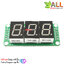 โมดูลแสดงผล 0.5 นิ้ว 3 หลักสีแดง ไดรเวอร์ 74HC595 Digital Tube Display Module