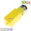 Gear Motor สำหรับ Smart Robot Car เฟือง 1:120 แบบแกนด้านเดียว