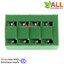 Terminal KF142V KF142R 5.08mm screw-free spring type PCB แบบ 4 ขาตรง